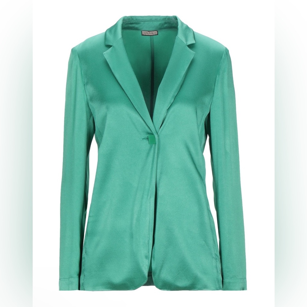 NWT - Maliparmi women’s Green Blazer - Size M - MSRP $479
